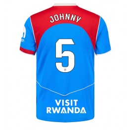 Atletico Madrid Johnny Cardoso #5 Derde tenue 2025-26 Korte Mouw